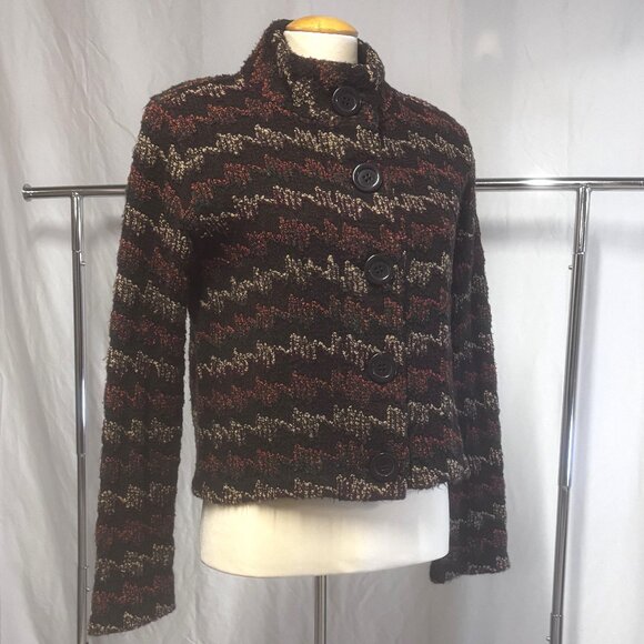 Boho Vintage Cardigan/Top, Size L - Picture 4 of 7